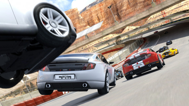 Обои картинки фото видео, игры, trackmania, горы, дорога, машины, 2