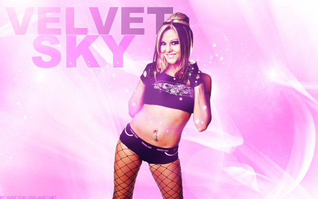Обои картинки фото Velvet Sky, девушки