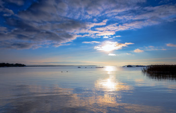 Картинка природа моря океаны балтийское море облака финляндия