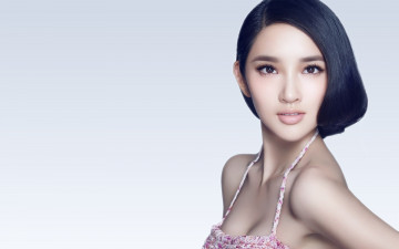 обоя Tang Yi Xin, девушки, взгляд, азиатка