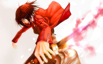 Картинка аниме kara no kyokai девушка меч