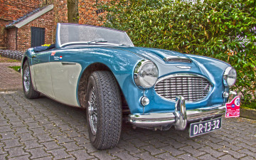 Картинка автомобили austin healy healey 100-6 1958