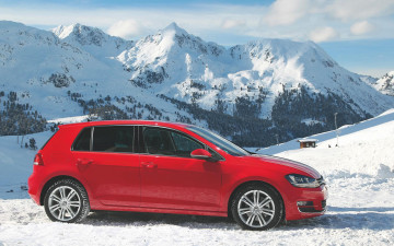 Картинка автомобили volkswagen golf 4motion
