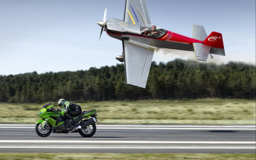 Картинка мотоциклы kawasaki zzr1400