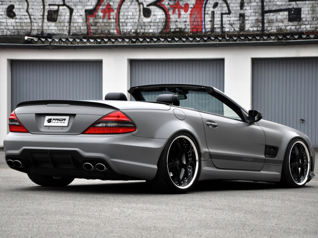 Обои картинки фото автомобили, mercedes, benz, tuning, proir, sl
