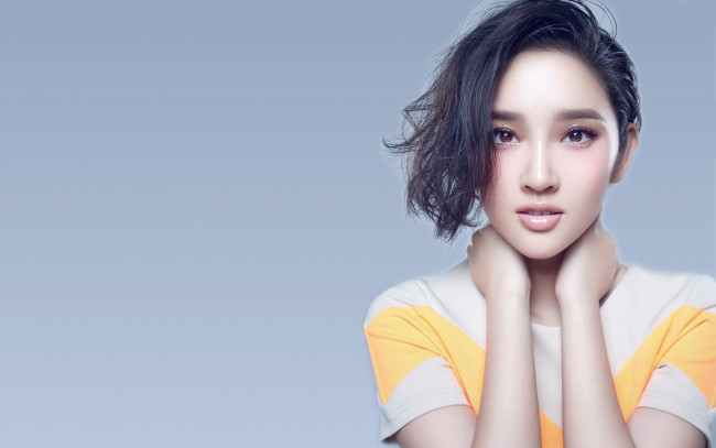 Обои картинки фото Tang Yi Xin, девушки, взгляд, азиатка