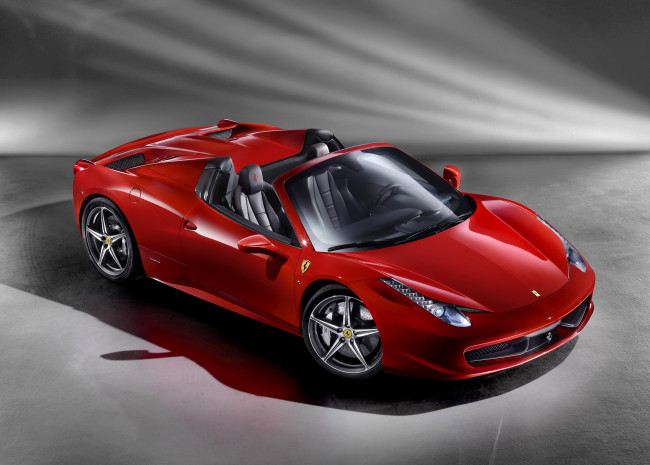 Обои картинки фото 2011, ferrari, 458, italia, spider, автомобили
