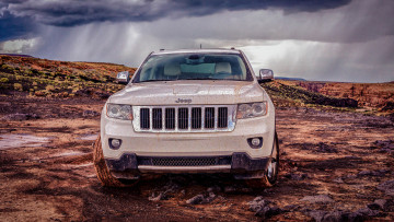 Картинка автомобили jeep белый