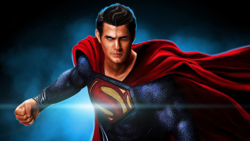 Картинка рисованные комиксы супермен