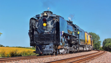 Картинка техника паровозы железная дорога рельсы паровоз поезд