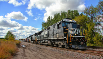 Картинка техника поезда железная дорога рельсы локомотив состав