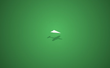 Картинка рисованные минимализм самолет