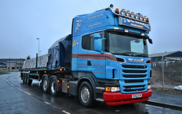 Картинка scania автомобили scania+ выставка улица грузовые швеция ab судовые дизельные двигатели автобусы