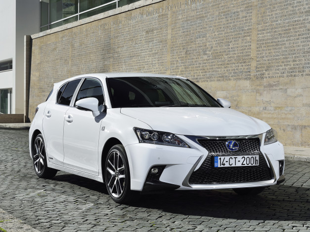 Обои картинки фото автомобили, lexus, ct, 200h, f-sport, 2014