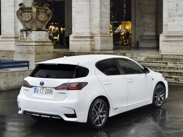 Обои картинки фото автомобили, lexus, ct, 200h, f-sport, 2014