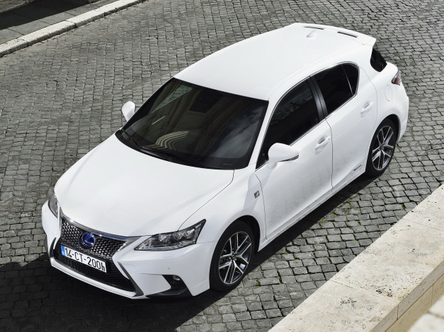 Обои картинки фото автомобили, lexus, ct, 200h, f-sport, 2014