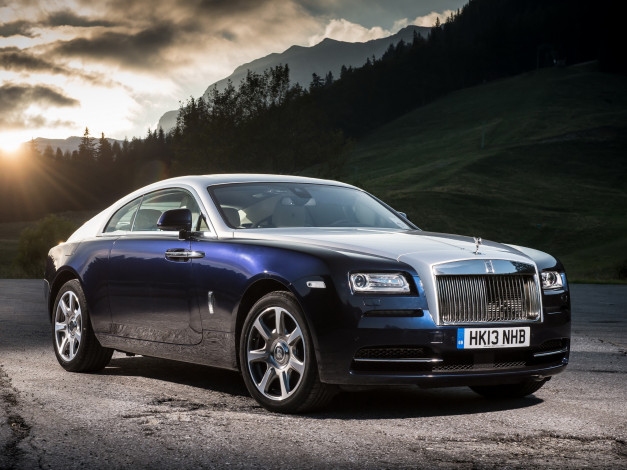 Обои картинки фото автомобили, rolls-royce, wraith