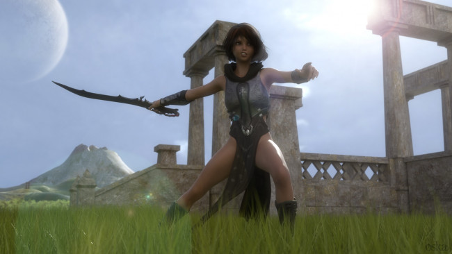 Обои картинки фото 3д графика, fantasy , фантазия, меч