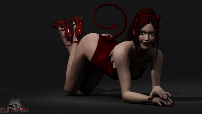 Обои картинки фото 3д графика, people , люди, девушка, взгляд, поза