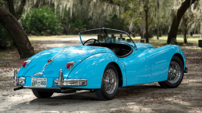 Обои картинки фото jaguar xk140, автомобили, jaguar, land, rover, ltd, легковые, класс-люкс, великобритания