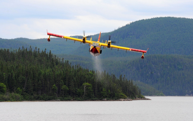Обои картинки фото авиация, самолёты амфибии, вода