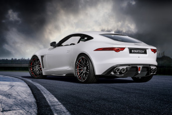 Картинка автомобили jaguar светлый 2015г f-type startech coupе