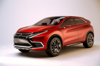 Картинка автомобили mitsubishi красный 2015г xr-phev ii concept