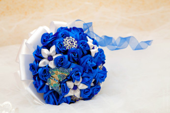 Картинка разное ремесла +поделки +рукоделие букет бабочка искусственный