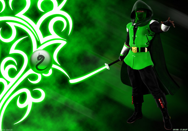 Обои картинки фото 3д графика, фантазия , fantasy, взгляд, мужчина, оружие, фон