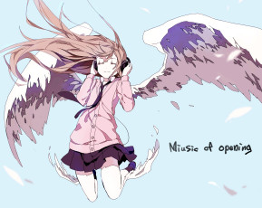 Картинка аниме ангелы +демоны ангел