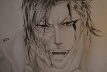 Картинка аниме bleach гримджоу