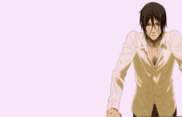 Картинка аниме kuroshitsuji себастьян