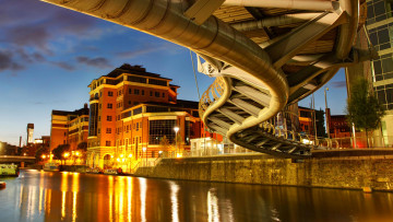 Картинка города -+мосты мост англия река