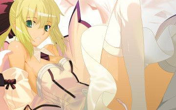 Картинка аниме fate stay+night сейбер
