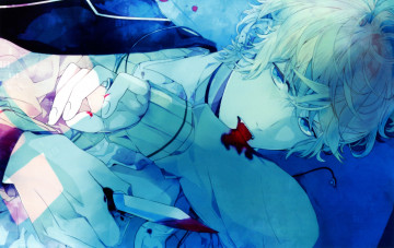 Картинка аниме diabolik+lovers вампир