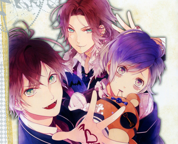Обои картинки фото аниме, diabolik lovers, дьявольские, возлюбленные