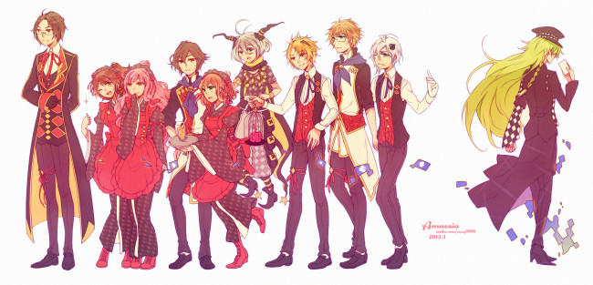 Обои картинки фото аниме, amnesia, амнезия