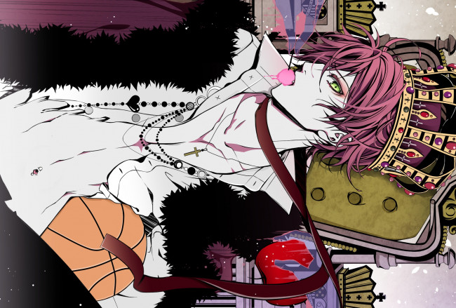 Обои картинки фото аниме, diabolik lovers, вампир