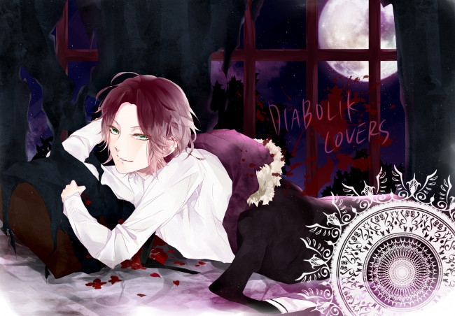 Обои картинки фото аниме, diabolik lovers, дьявольские, возлюбленные