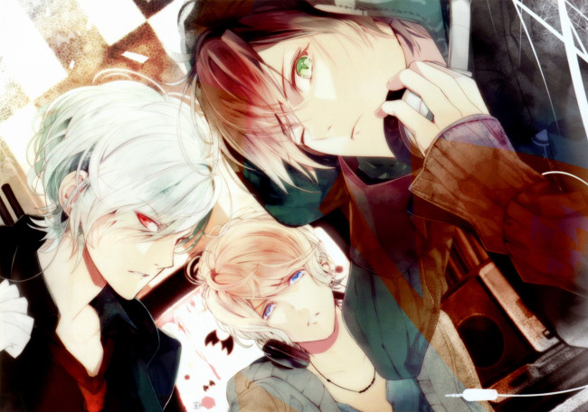 Обои картинки фото аниме, diabolik lovers, дьявольские, возлюбленные