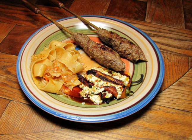 Обои картинки фото еда, мясные блюда, кебаб