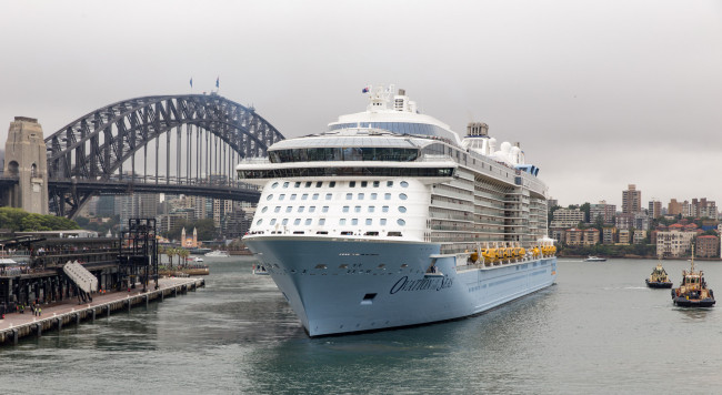 Обои картинки фото корабли, лайнеры, лайнер, круиз