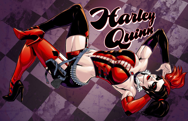 Обои картинки фото рисованное, комиксы, фон, униформа, девушка, взгляд