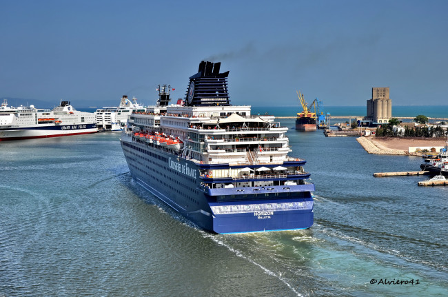 Обои картинки фото корабли, лайнеры, лайнер, круиз