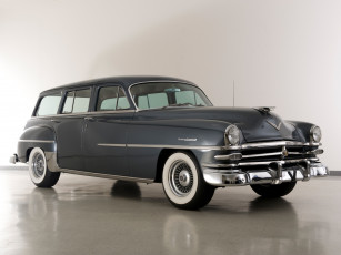 Картинка chrysler+new+yorker+town+&+country+station+wagon+1953 автомобили chrysler new yorker town country station wagon 1953