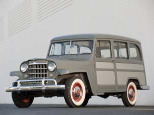 Картинка willys+station+wagon+1950 автомобили willys station wagon 1950