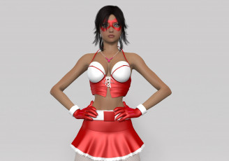 Картинка 3д+графика люди+ people фон взгляд девушка