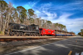 Картинка техника поезда состав локомотив