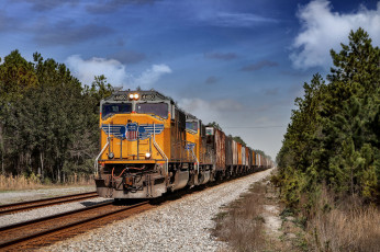 Картинка техника поезда состав локомотив