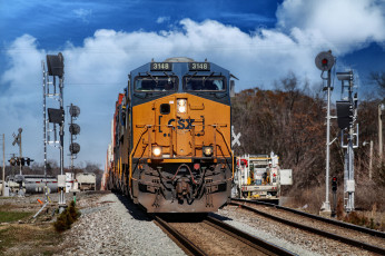 Картинка техника поезда состав локомотив